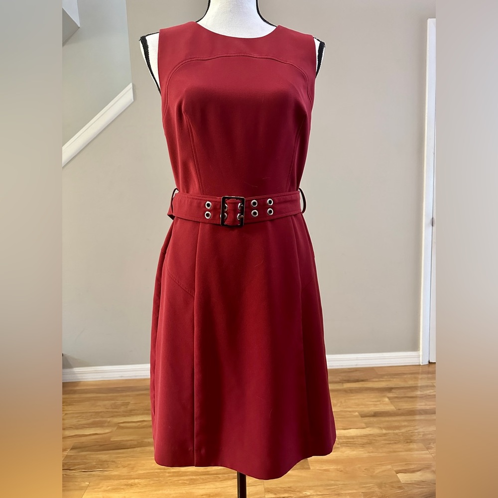 Worthington Belted Shift Dress - Size 6